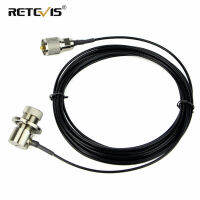 Retevis RG-316 5เมตรขยายสายโคแอกเซียลซูเปอร์ Gainer การสูญเสียต่ำ SL16PL259 Uhf Connector สำหรับมือถือวิทยุเสาอากาศเครื่องส่งรับวิทยุ