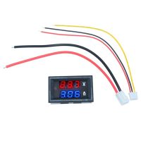 Dc 0-100V 1a 10a 50a 100a Led Digital Voltmeter Ammeter รถรถจักรยานยนต์เครื่องวัดแรงดันไฟฟ้าโวลต์เครื่องตรวจจับ Tester Monitor แผง