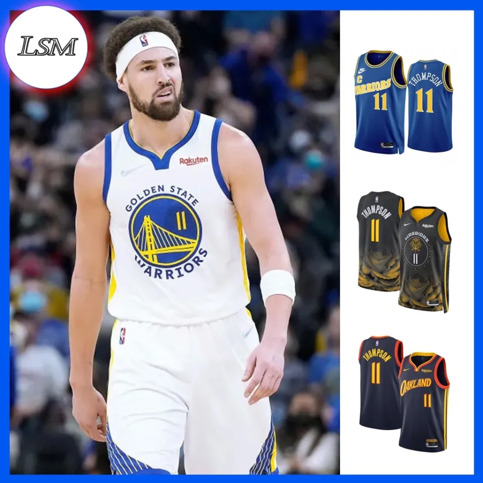 Klay Thompson Golden State Warriors Nike 2020/21 City Edition Oakland  Forever Name & Number T-Shirt - Navy