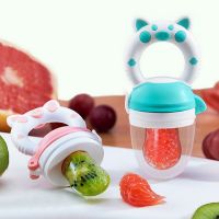 Baby Food Feeding Spoon Juice Extractor Fruit Feeder pacifier Feeding Bottle Silicone Gum Fruit Vegetable Bite eat Auxiliary Bowl Fork Spoon Sets