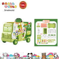 Wangdek  Toys 2 IN 1 Supermarket Mobile Play House ชุดของเล่นโต๊ะขายของซุปเปอร์มารเ์ก็ต 2 IN 1 รุ่น 11K06