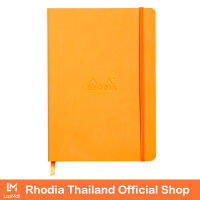 RHODIARAMA SOFT ORANGE A6 DOT GRID สมุดโน้ตปกอ่อน นำเข้าจากฝรั่งเศส