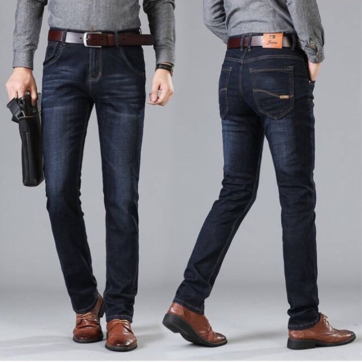 suikone-เสื้อผ้าผช-กางเกงยีนส์ยืดผู้ชาย-กางเกงขายาวคุณภาพสูง-กางเกงยีนส์ผู้ชาย-เสื้อผ้าผู้ชายสไตล์เกาหลี