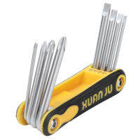 ไขควงพับได้ 8 in 1 Cross Slot Portable Hand เครื่องมือ Set Kit for Maintenance