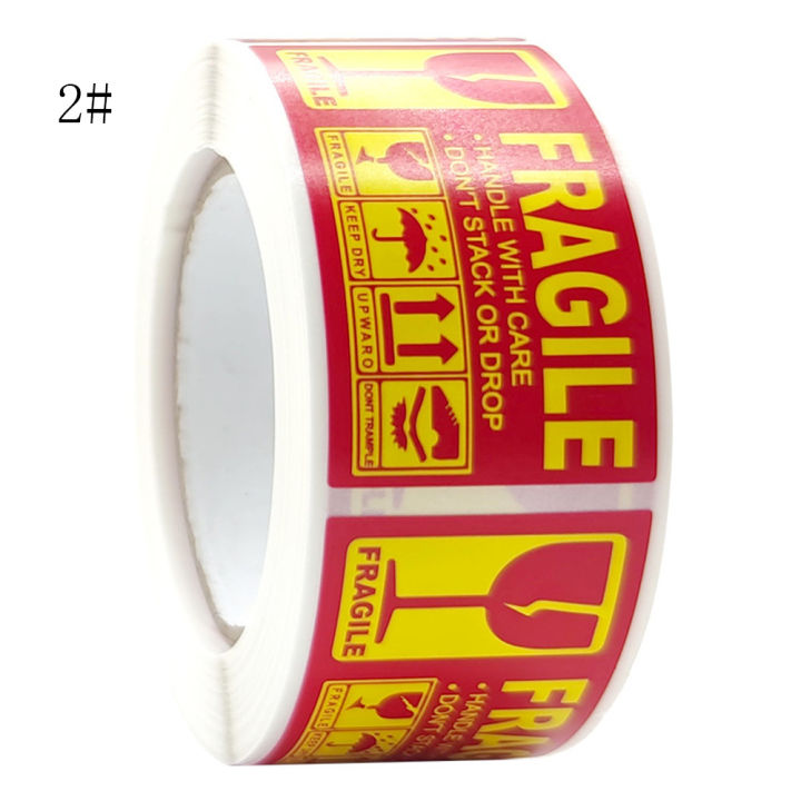 250pcs-roll-shipping-for-please-care-packaging-mark-handle-express-label-warning-stickers