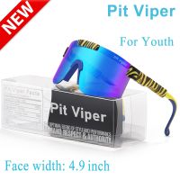 【hot】 Pit Viper Sunglasses Youth 7-20 Years Old Face Width Less Than 4.9 Inch Kids Boys Eyewear UV400 Driving Glasses ！