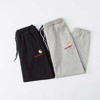 UUSB Carhartt kachat gold label letter embroidered Terry sweatpants closed ankle pants sports fashion brand ins men