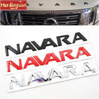 Hardingsun อะไหล่รถยนต์ตรารถยนต์ที่ปิดกระโปรงรถหน้ารถยนต์ NISSAN ตัวอักษร NAVARA 1 X สติกเกอร์รูปลอก