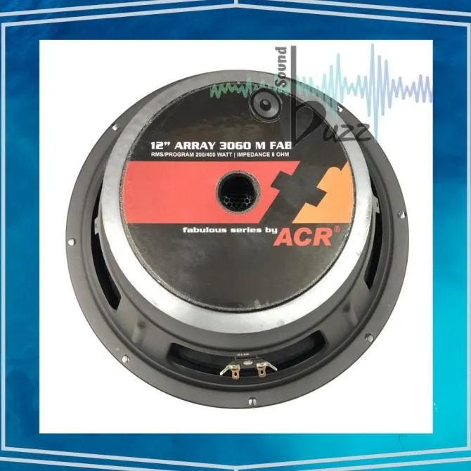 Speaker Fabulous Series By Acr Array 3060 M Fab 12 Inch Lazada Indonesia