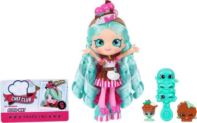 Shopkins Shopping Elf Toy Supermarket Doll Dressing Table Ice Cream Cart Set Girls Play House
