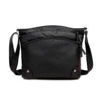 Sling Bag, High-Quality Female Bag Korean Style Shoulder Bag Sling Fashion Retro PU Leather