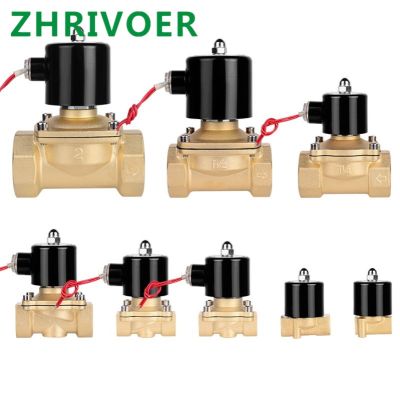 DN8/10/15/20/25 Normally Closed Pneumatic for Water Oil Air 12V 24V 220V 110V Electric Solenoid Valve 1/4 quot; 3/8 quot; 1/2 quot; 3/4 quot; 1 quot;