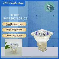 TLPLV6ที่เข้ากันได้กับโตชิบา TDP S8 TDP T8 TDP T9 TDP-S8 TDP-T8 TDP-T9หลอดไฟโคมไฟโปรเจ็คเตอร์ P-VIP 200/1.0 E17.5 P-VIP 200W 1.0 E17.5