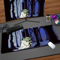 แผ่นรองเมาส์ Xxl แผ่นรองเมาส์สำหรับเล่นเกม Star Wars Battlefront Yoda Soft Computer Table อุปกรณ์เสริมเย็นกันน้ำแผ่นรองเมาส์หนา