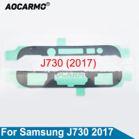 Aocarmo สำหรับ Samsung Galaxy J730 J7 2017รุ่น5.5 "ด้านหน้ากรอบที่อยู่อาศัยจอแสดงผล LCD หน้าจอกาวสติ๊กเกอร์เทปกาว