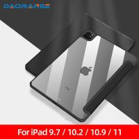 【DT】 hot  Acrylic iPad Case For iPad 10.2 7th 8th 9th Generation Cover For iPad 9.7 5th 6th Air 4 Air 5 10.9 Pro 11 Transparent Case Funda