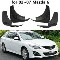 สำหรับ Mazda 6 Mazda6 GG 2002 2003 2004 2005 2006 2007 Wagon Mud Flaps Splash Guards Mudguards Fender Flare อุปกรณ์จัดแต่งทรงผม