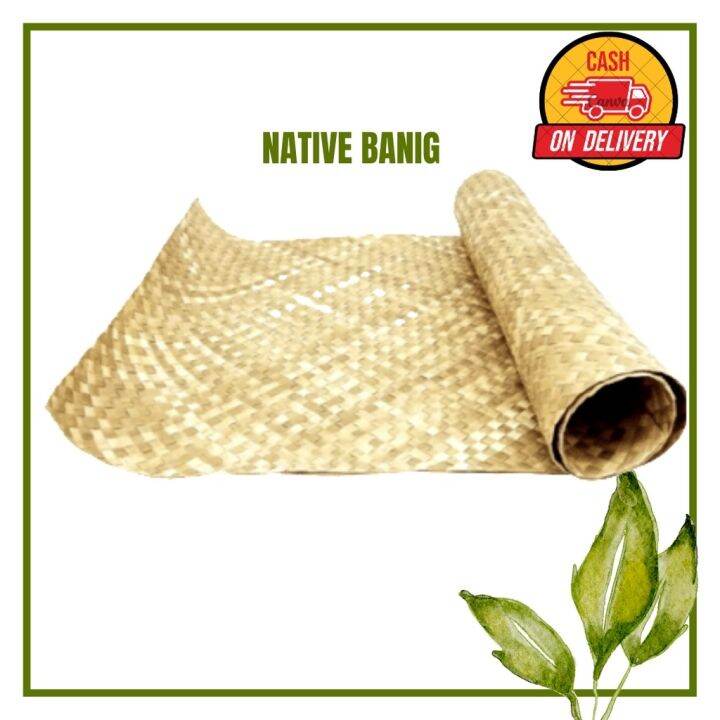 𝗛𝗔𝗡𝗗𝗜𝗖𝗥𝗔𝗙𝗧 ROMBLON NATIVE MAT BANIG PLAIN X-DESIGN SLEEPING PICNIC MAT ...