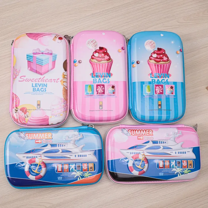 พร้อมส่งกล่องดินสอ-กระเป๋าดินสอลายนูน-3d-งานเทียบsmiggle-งานเทียบสมิกเกิ้ล