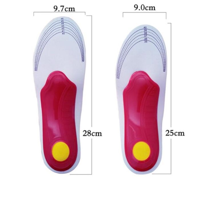แผ่นเจลแผ่นรองเท้าสูงสำหรับผู้หญิง-ผู้ชายแผ่นเจลอินโซแบบ3d-แผ่นรองเท้าเท้าแบนสำหรับแผ่นรองเท้าเพื่อสุขภาพอาการปวดใช้ได้ทั้งผู้หญิงและผู้ชาย