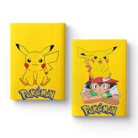 Pikachu โน๊ตบุ๊ค1ชิ้นน่ารักกันน้ำพีวีซีปกวารสารแผนโปเกมอนโน๊ตบุ๊ค120หน้าโรงเรียนสำนักงานเครื่องเขียนหนังสือ