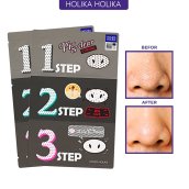 Set 2 miếng dán lột mụn đầu đen 3 bước Hàn Quốc Holika Holika Pig Nose