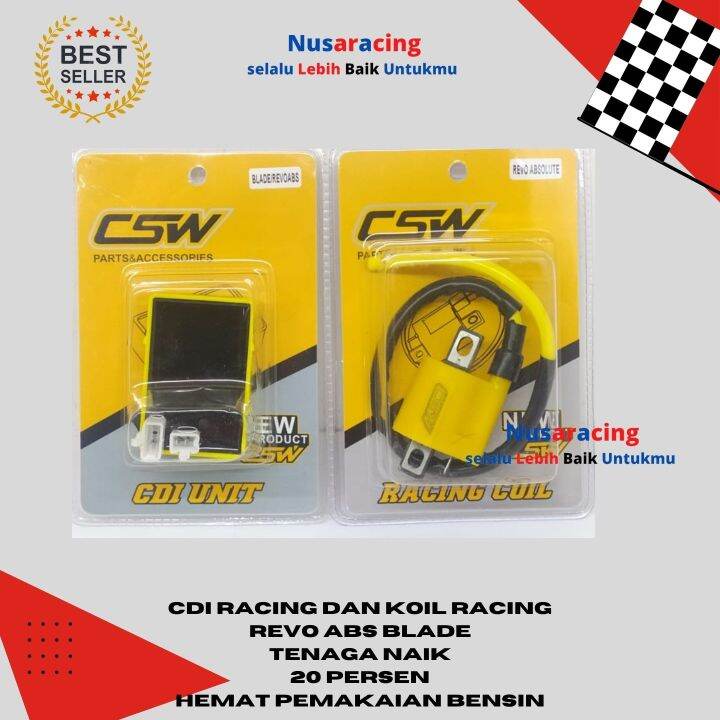 CDI HONDA BLADE REVO ABSOLUTE CSW RACING UNLIMATATE DAN KOIL RACING