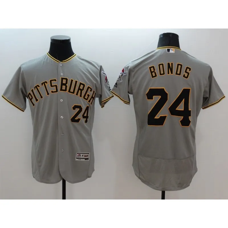 Pittsburgh Pirates 24 Barry Bonds Throwback Mlb Yellow Inspired Style Polo  Shirts - Peto Rugs