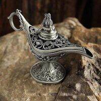 （HOT NEW）1PCS RetroAladdin โคมไฟธูป Burner GothicTin Alloy AntiqueIncense Burner หม้อสำหรับตกแต่งบ้านกระถางธูป