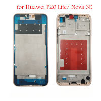 BP-สำหรับ Huawei P20 Lite/ Nova 3E อะไหล่ซ่อมกรอบแผ่นหน้ามีหนามเตยการยึดจอแอลซีดีโครงโครงหน้ากากกลาง