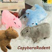 Boneka Mainan Capybara สำหรับการตกแต่งบ้าน11.8นิ้ว,Capybara การจำลองของเล่นตุ๊กตาผ้า Capybara Boneka Mainan น่ารักสีชมพูการ์ตูน Capybara หนูของเล่นสำหรับการตกแต่งบ้านของตกแต่งบ้านสำหรับเด็ก