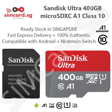 SanDisk Ultra 400GB MicroSDXC UHS-I Memory Card SDSQUAR-400G-GN6MA - Best  Buy