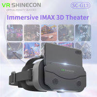 Zealot G13 IMAX VR 3D แว่นตา VR Shinecon G13เสมือนจริง Google Cardboard หมวกกันน็อคสำหรับสมาร์ทโฟน4.7-7.2 ",จอยสติ๊ก,สีดำ