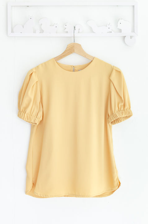 narinari-mt3016-puff-sleeve-sophie-blouse