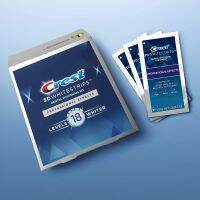 แผ่นฟอกสีฟัน Crest ระดับ 18 - Professional Effects -  20 ซอง ติดครั้งละ 45 นาที  ** USA แท้**