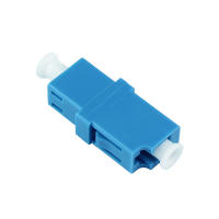 50pcs LC UPC Fiber Optic Adapter Simplex LC Fiber optic Coupler Attenuator LC UPC Fiber flange connector