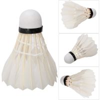 5pcs Professional Badminton Balls White Duck Feather Shuttlecock Durable Training Badminton Ball Sports Accessories Shuttle cock