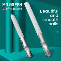 MR.GREEN Double Sided Nail Files Stainless Steel Manicure Pedicure Grooming For Professional Finger Toe Nail Care Tools