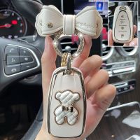 Car Key Case Cover for Chevrolet Chevy Malibu Camaro Cruze Traverse Spark Equinox Sonic Volt Bolt Smart Key Chain Accessories