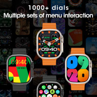 Original IWO W69 Ultra Smart Watch Series 9บลูทูธ2.2นิ้ว Smartwatch ผู้ชายเข็มทิศ Wireless Charge GPS เส้นทาง Trackinghot