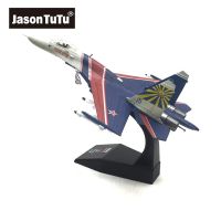 JASON TUTU 1/100 Scale Sukhoi Su-27 Plane Model Russian Su-57 Fighter Stealth Aircraft Model Drop Shipping