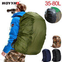 35-80L กระเป๋าเป้สะพายหลังฝนปก,ฝาครอบกันฝุ่นสำหรับกลับกระเป๋า,ฝาครอบกันฝนสำหรับตั้งแคมป์เดินป่าปีนเขากระเป๋า Raincover