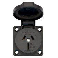 2PCS Black 10A 15A Australia Outdoor Industry Waterproof Socket New Zealand AU Power Electrical Wiring Receptacle Outlet 250V Power Points  Switches S