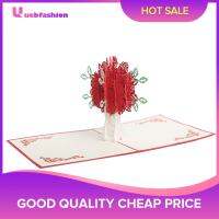 3D Wedding Invitations Cards Rose Greeting Card for Valentine Day Party