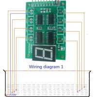 8CH Water Level Digital Tube Display Board Controller Liquid Sensor Module