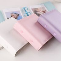 Simplic 20 Pockets For Fashion Photo Album Mini Instant Picture Case Storage For Fujifilm Instax Mini Film 8 Korea Instax Album  Photo Albums