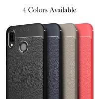 GOOGLEHITECH Huawei Nova 3e / Huawei P20 Lite HYBRID กรณีการป้องกันอย่างเต็มรูปแบบ LITCH LEATHER AUTO FOCUS Back Case Cover For NOVA 3e / Huawei P20 Lite