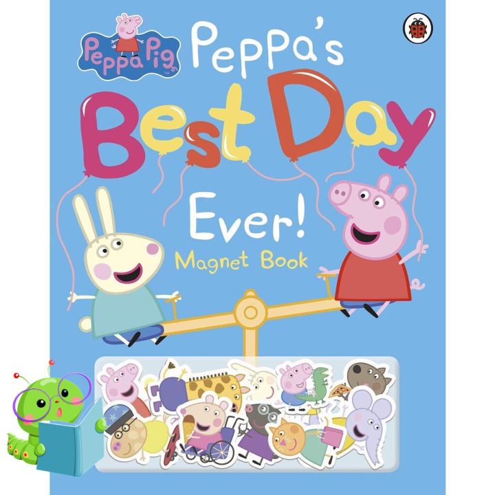 Bestseller หนังสือภาษาอังกฤษPEPPA PIG: PEPPA’S BEST DAY EVER: MAGNET BOOK