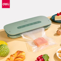 เครื่องซีลสูญญากาศ เครื่องซีลถุง เครื่องซีล ซีลสูญญากาศ  vacuum sealer machine ถนอมอาหารได้อย่างดี แถมฟรีถุง 10ใบ Deebillion.n