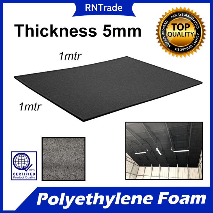 5mm Dense Foam Pad for Cushion, Foam Inserts and Crafts, PE Foam Pad